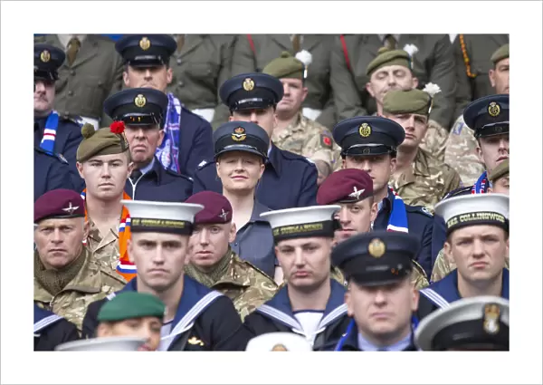 Salute to Heroes: Armed Forces Honored at Ibrox Stadium - Rangers Football Club