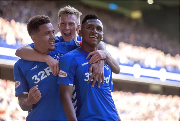 Rangers Alfredo Morelos Scores Stunning Goal: Ibrox Erupts in Celebration (Scottish Cup Victory)