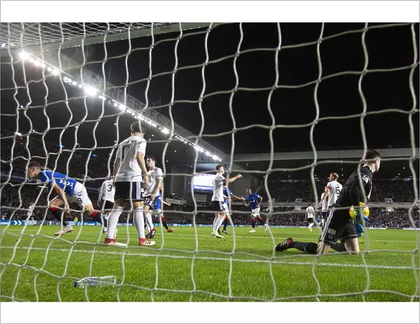 Rangers Nikola Katic Scores Thrilling Betfred Cup Quarterfinal Goal vs. Ayr United at Ibrox Stadium