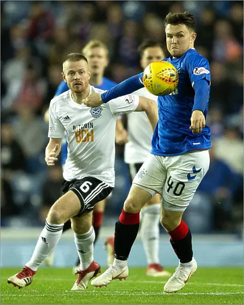 Rangers vs Ayr United: Glenn Middleton Holds Off Andy Geggan in Intense Betfred Cup Quarterfinal Clash at Ibrox Stadium