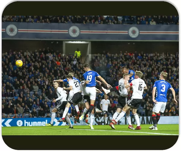 Rangers Nikola Katic Scores the Winner: Betfred Cup Quarterfinal vs Ayr United at Ibrox Stadium