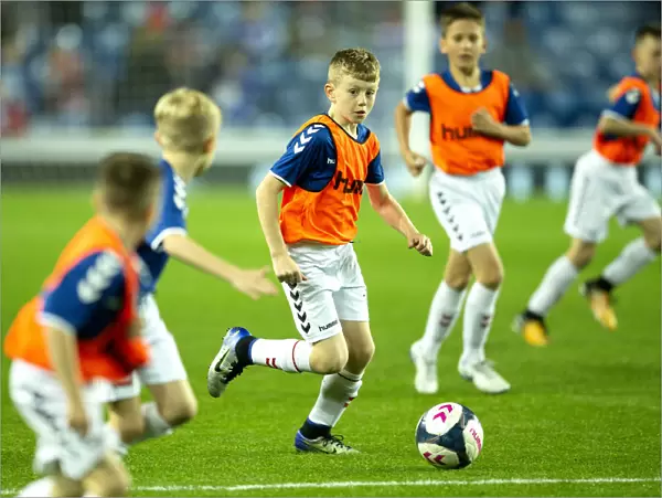 Rangers U10s Wow Ibrox Crowd with Exciting Half-Time Entertainment