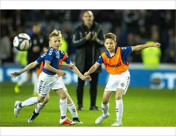 Rangers U10s Delight Fans with Half-Time Entertainment at Ibrox Stadium: Betfred Cup Quarterfinal vs Ayr United