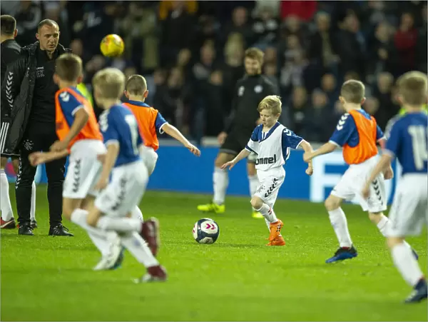 Rangers U10s Thrill Ibrox Fans with Electrifying Half-Time Entertainment