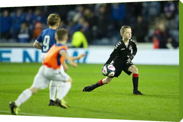 Rangers U10s Thrill Ibrox Crowd with Electrifying Half-Time Entertainment