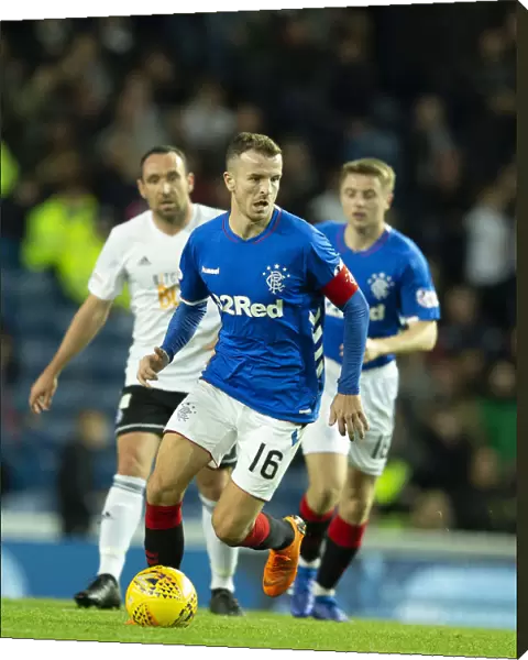 Quarter Final Showdown at Ibrox Stadium: Andy Halliday's Thrilling Performance for Rangers in the Scottish Cup
