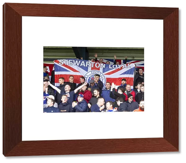 Rangers Fans Triumphant Roar: Scottish Cup Victory at Livingston (2003)