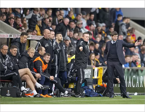 Steven Gerrard Reacts: Rangers Boss Expresses Emotions During Livingston Clash in Ladbrokes Premiership