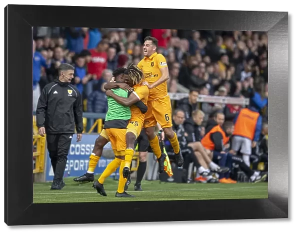 Thrilling Moment: Dolly Menga Scores Stunner for Rangers vs. Livingston in Ladbrokes Premiership