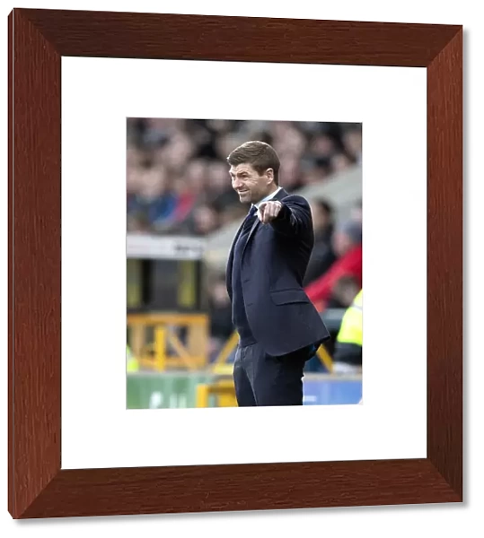 Steven Gerrard's Emotional Reactions: Rangers Boss Amid Intense Livingston Clash in Ladbrokes Premiership
