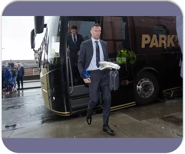 Rangers FC: Allan McGregor Steps Out in New Club Suit for Rangers v Hearts at Ibrox Stadium