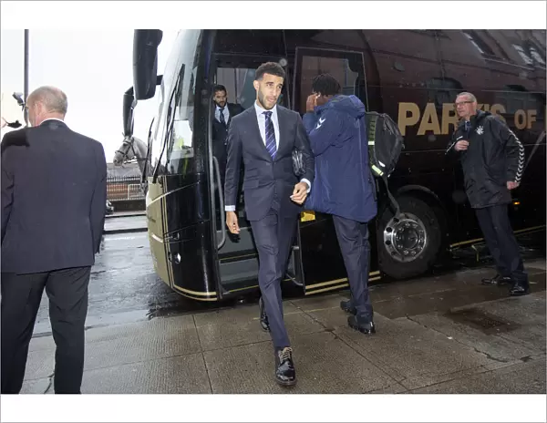 Rangers Connor Goldson Steps Out in New Club Suit for Ladbrokes Premiership Clash at Ibrox Stadium