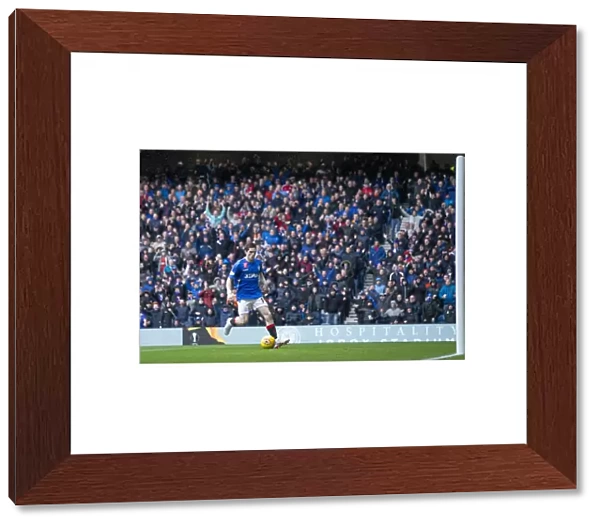 Rangers Ryan Kent Scores the Opener: Hearts vs Rangers, Ladbrokes Premiership, Ibrox Stadium (Scottish Cup Champions 2003)