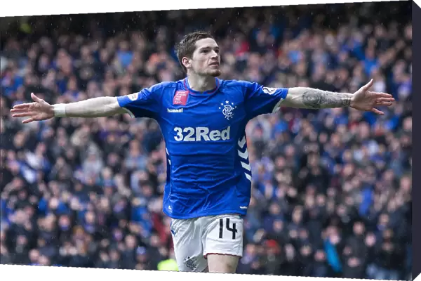 Rangers Ryan Kent Scores Breathtaking Goal Against Hearts at Ibrox (Scottish Cup)