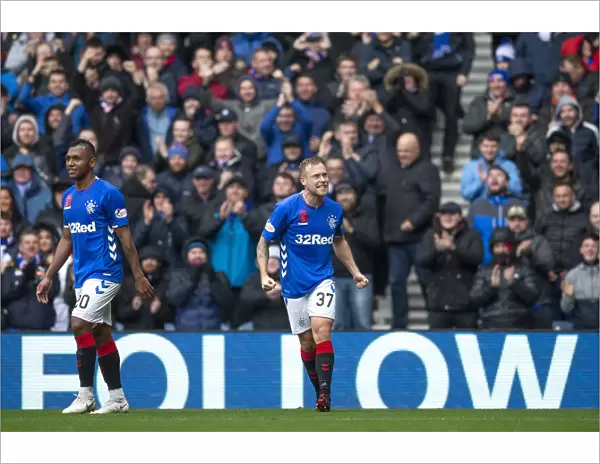 Rangers Thrilling Scott Arfield Goal and Euphoric Celebration: Unforgettable Scottish Cup Victory at Ibrox Stadium (2003)