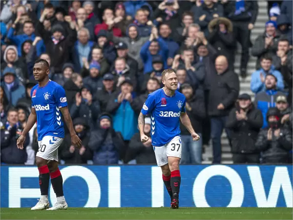 Rangers Thrilling Scott Arfield Goal and Euphoric Celebration: Unforgettable Scottish Cup Victory at Ibrox Stadium (2003)