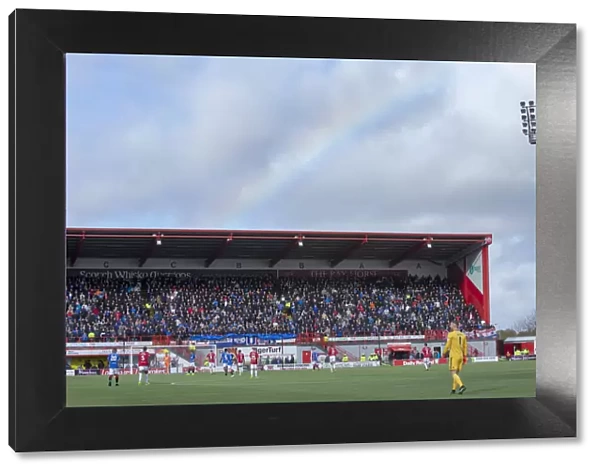 Rangers vs Hamilton Academical: Rainbow-Lit Hope Central Business District Stadium in Ladbrokes Premiership Action