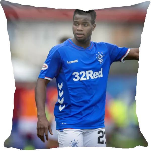 Rangers Lassana Coulibaly in Action during Scottish Premiership Match vs Hamilton Academical at Hope Central Business District Stadium