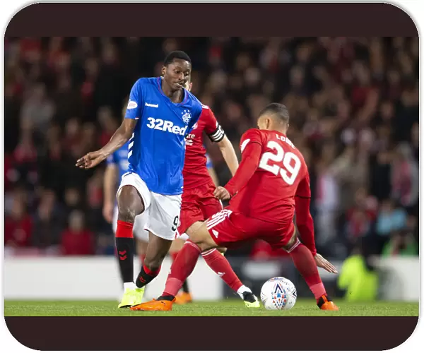 Rangers Umar Sadiq in Betfred Cup Semi-Final Clash Against Aberdeen at Hampden Park
