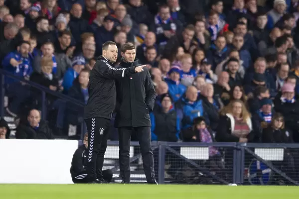 Steven Gerrard and Michael Beale: Rangers Managers in Betfred Cup Semi-Final Showdown at Hampden Park