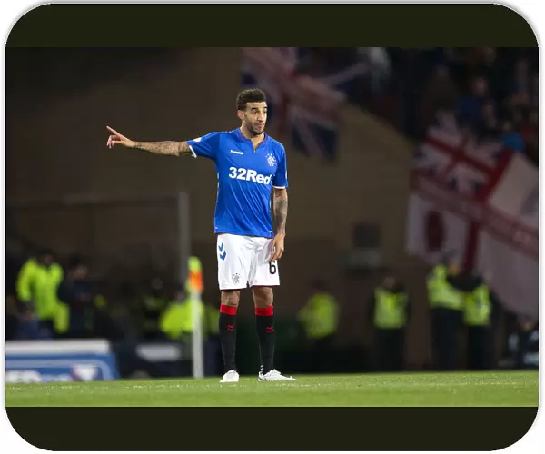 Rangers Connor Goldson in Betfred Cup Semi-Final Clash against Aberdeen at Hampden Park