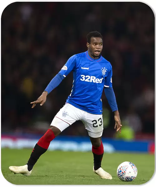Lassana Coulibaly of Rangers in Betfred Cup Semi-Final Action against Aberdeen at Hampden Park (Scottish Cup Champion 2003)
