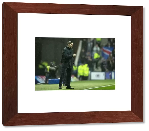Steven Gerrard's Emotional Reaction: Rangers vs Kilmarnock - Passionate Premiership Clash at Ibrox Stadium (Scottish Cup Champions 2003)