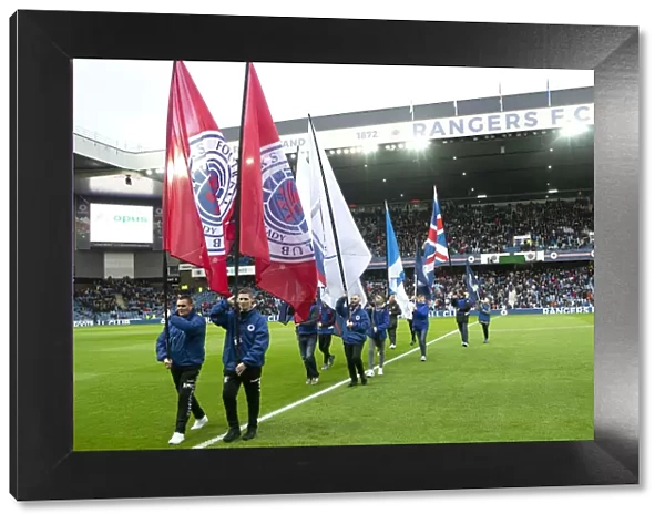 Triumphant Flag Bearers: Scottish Cup Victory at Ibrox (2003)