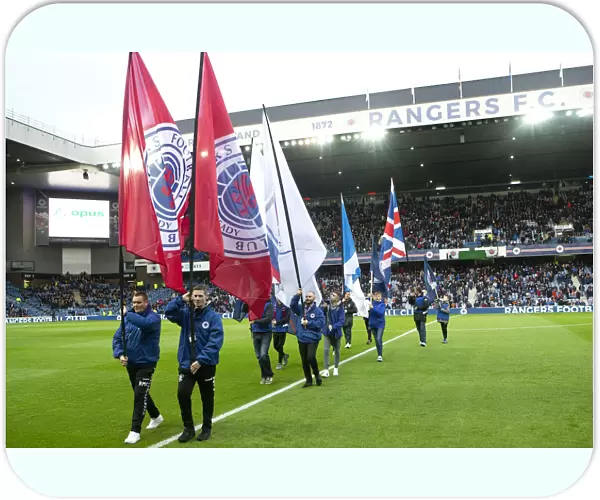 Triumphant Flag Bearers: Scottish Cup Victory at Ibrox (2003)