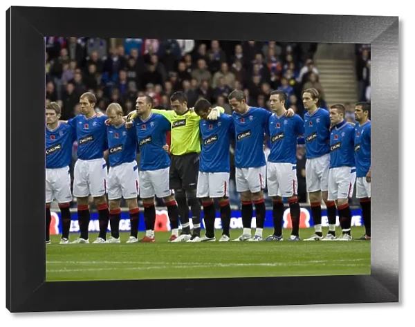 Remembrance Sunday Tribute: Rangers Football Club Observes Minute Silence Before 2-1 Win Against St Mirren at Ibrox Stadium