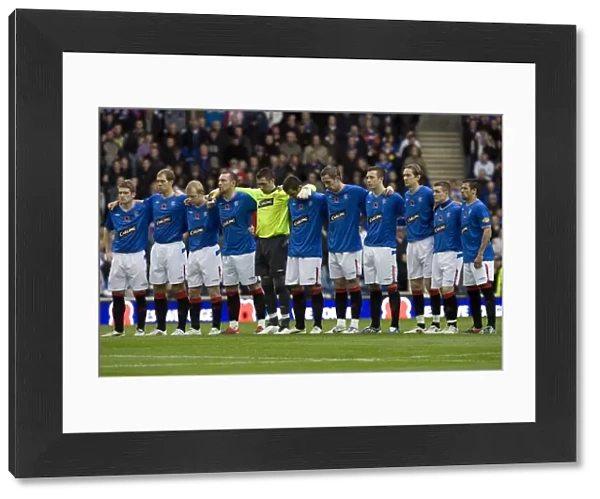 Remembrance Sunday Tribute: Rangers Football Club Observes Minute Silence Before 2-1 Win Against St Mirren at Ibrox Stadium