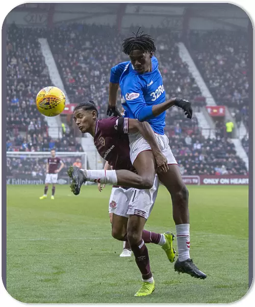 Rangers vs Hearts: Ejaria vs Mitchell - Intense Rivalry in the Ladbrokes Premiership at Tynecastle