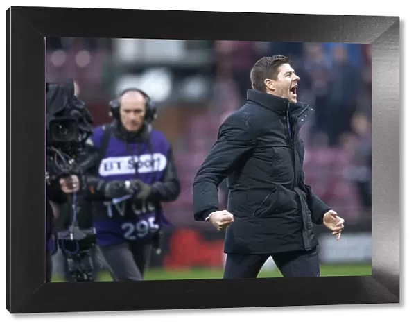 Steven Gerrard's Double Victory: Rangers Scottish Premiership and Scottish Cup Triumph at Tynecastle (2023)