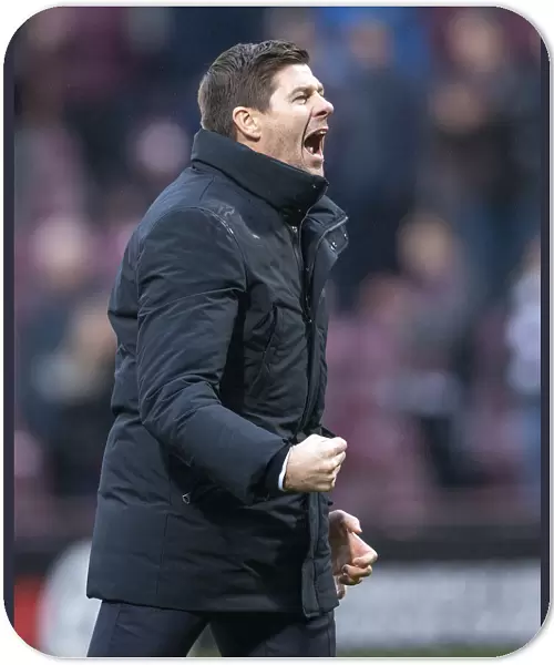Steven Gerrard's Triumph: Hearts vs Rangers - Ladbrokes Premiership, Tynecastle
