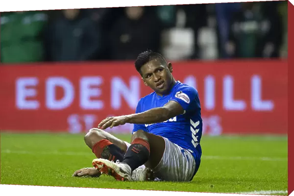 Alfredo Morelos Disappointment: Rangers Star's Emotional Moment at Hibernian's Easter Road