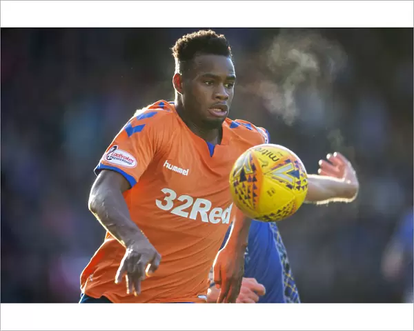 Rangers Lassana Coulibaly in Action against St. Johnstone at McDiarmid Park - Scottish Premiership