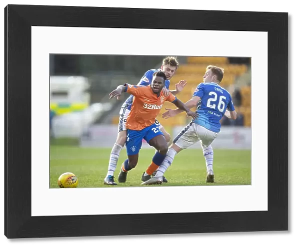 Rangers vs St. Johnstone: Lassana Coulibaly Fouled by Liam Craig at McDiarmid Park