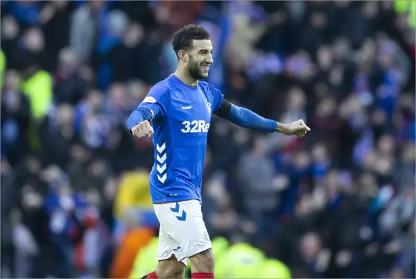 Rangers Connor Goldson: Celebrating Glory at Ibrox in the Scottish Premiership: A Throwback to the Scottish Cup Victory of 2003