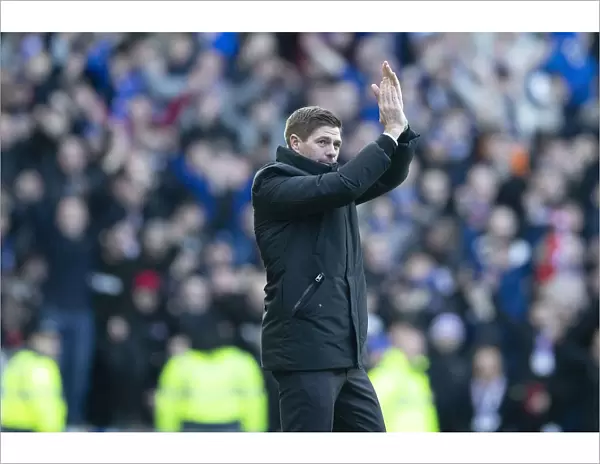 Steven Gerrard's Rangers: Ibrox Victory and Fans Applause (Scottish Premiership: Rangers vs Celtic, 2021)