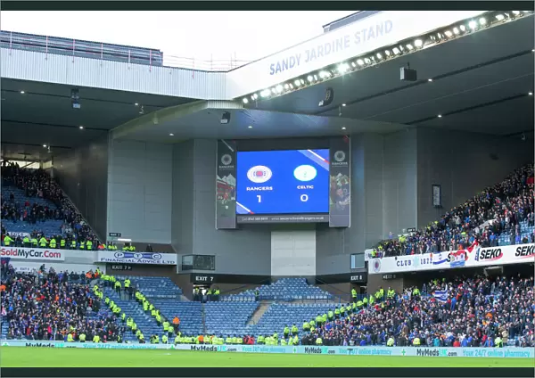 Rangers vs Celtic: Scottish Premiership - Ibrox Stadium: 2003 Scottish Cup Champions Celebrate Victory