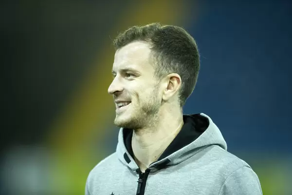 Rangers Andy Halliday in Action: Scottish Premiership Showdown at Kilmarnock's Rugby Park