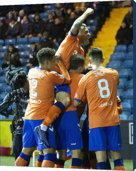 Rangers: Defoe and Arfield Celebrate Goal in Scottish Premiership Win at Rugby Park