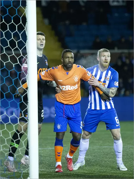 Rangers vs Kilmarnock: Jermain Defoe Tangles with Bachmann and Power at Rugby Park