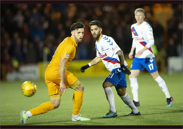 Rangers Daniel Candeias in Action against Livingston in the Scottish Premiership at The Tony Macaroni Arena