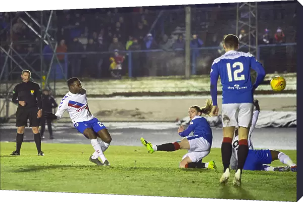 Lassana Coulibaly Scores the Second Goal: Cowdenbeath vs Rangers in the Scottish Cup Fourth Round (2003)