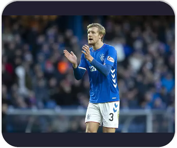 Rangers Football Club: Joe Worrall's Triumphant Moment - Scottish Premiership Victory Over St. Mirren at Ibrox Stadium