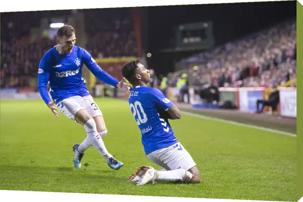 Rangers Alfredo Morelos Scores Stunning Goal Against Aberdeen in Scottish Premiership