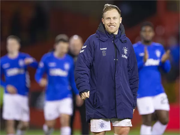 Scott Arfield in Action: Rangers vs Aberdeen - Scottish Premiership Showdown