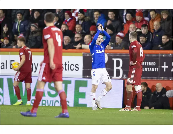 Rangers Ryan Kent Elicits Passionate Reaction from Aberdeen Fans at Pittodrie Stadium