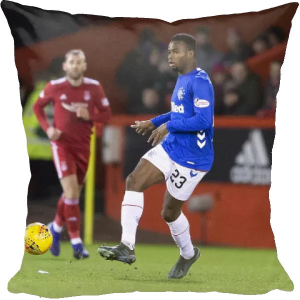 Lassana Coulibaly in Action: Aberdeen vs Rangers, Scottish Premiership, Pittodrie Stadium